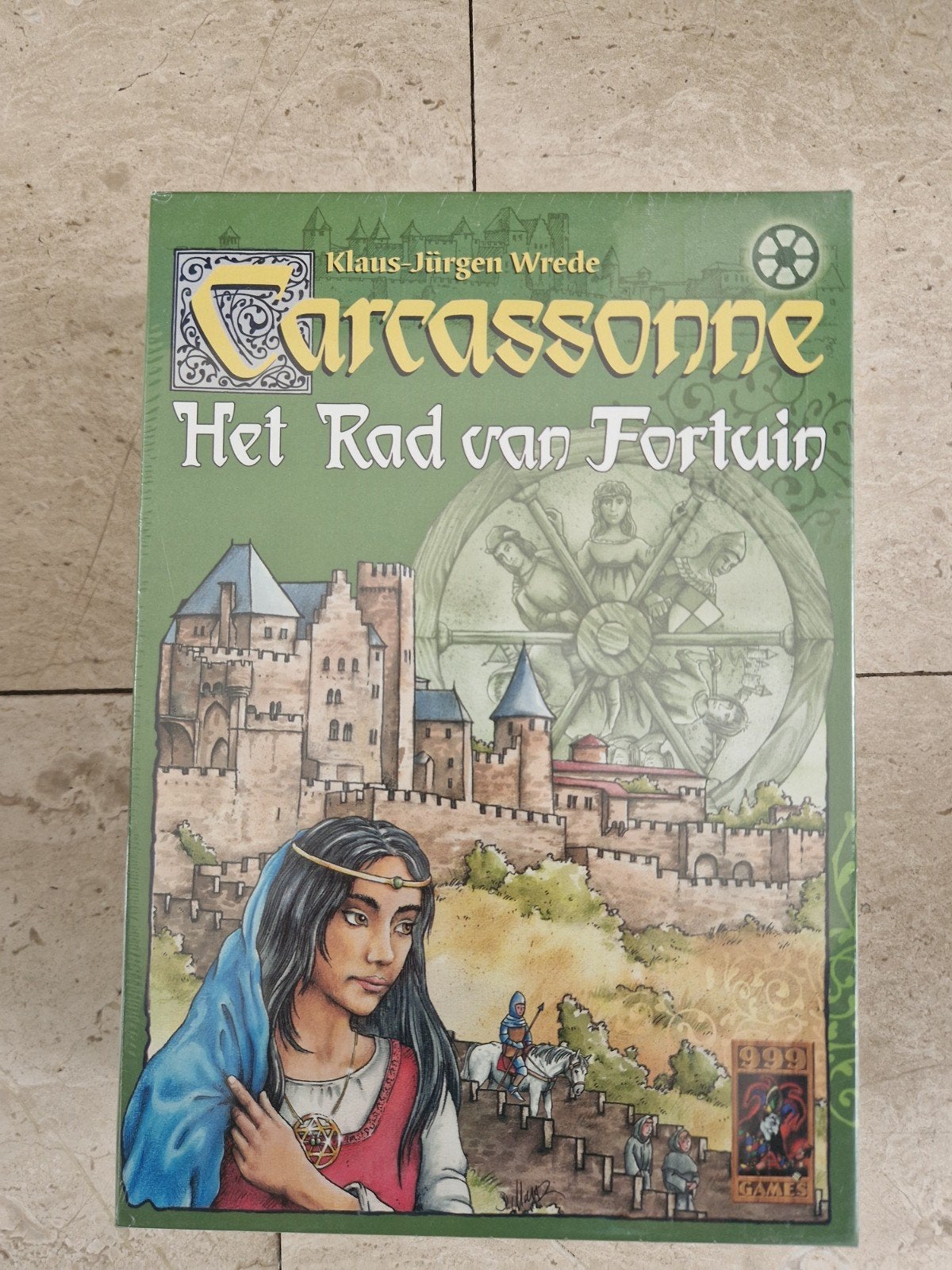 Carcassonne: Het Rad van Fortuin - Nieuw in verpakking, Vijf spelers of meer, Ophalen of Verzenden, Nieuw, 999 Games