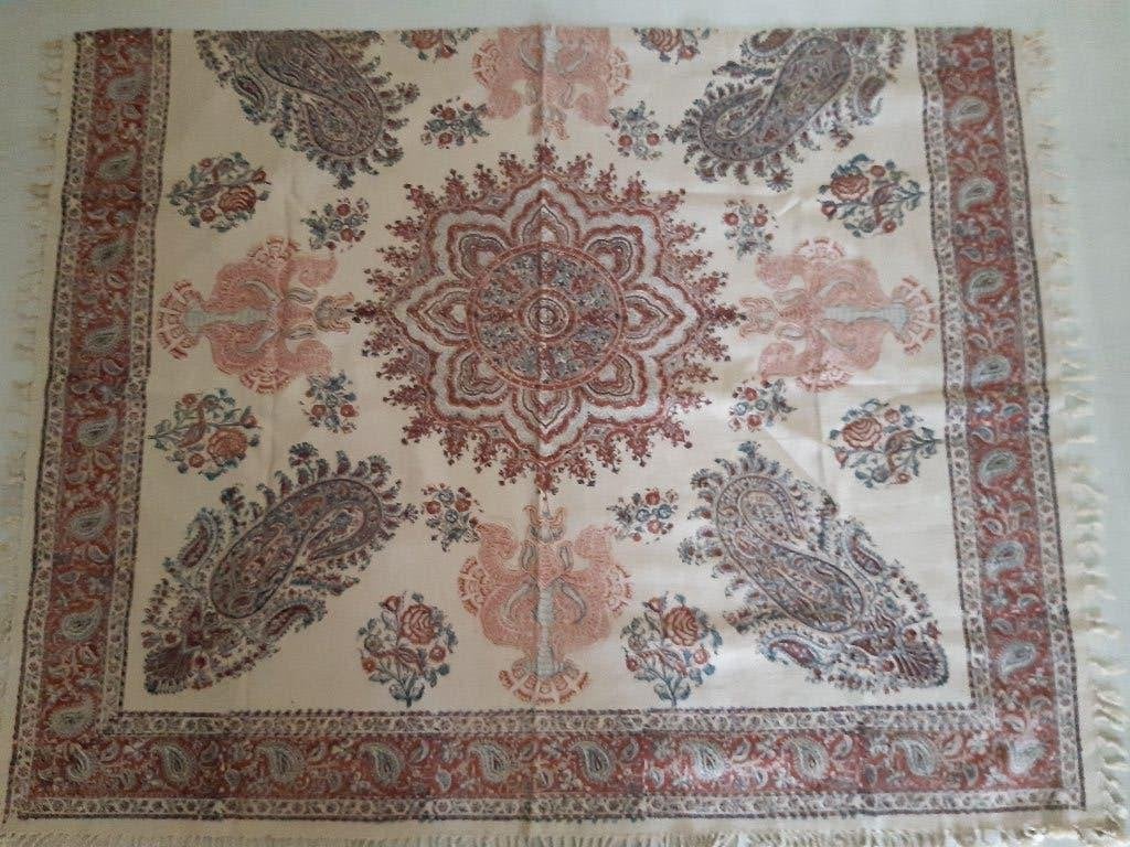ANTIEKE GEBATIKTE LAP UIT INDONESIE, Ophalen of Verzenden
