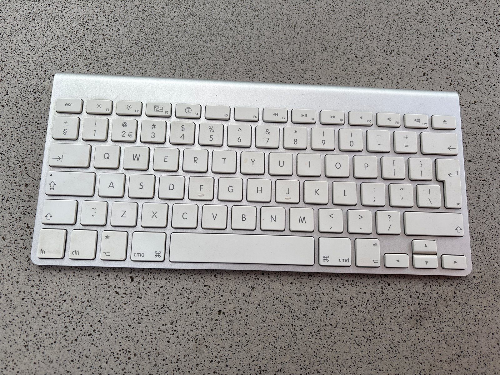 Apple draadloos toetsenbord (QWERTY), Ophalen, Gebruikt, Draadloze ontvanger, Draadloos