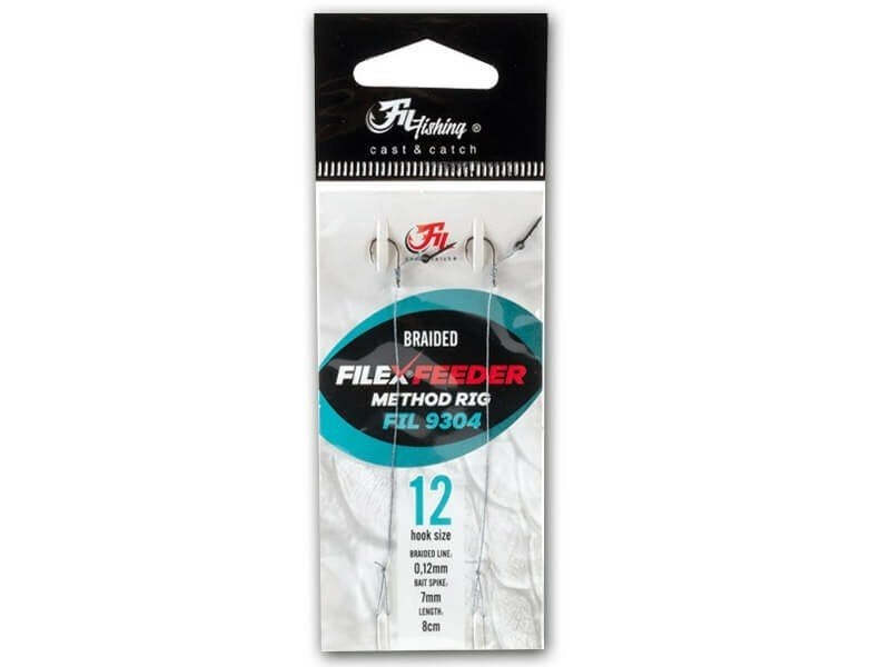 Filex method gevlochten onderlijn rig 2 stuks € 0,79, Verzenden, Info@tacklestunter.nl, Extra Carp, Vislijn