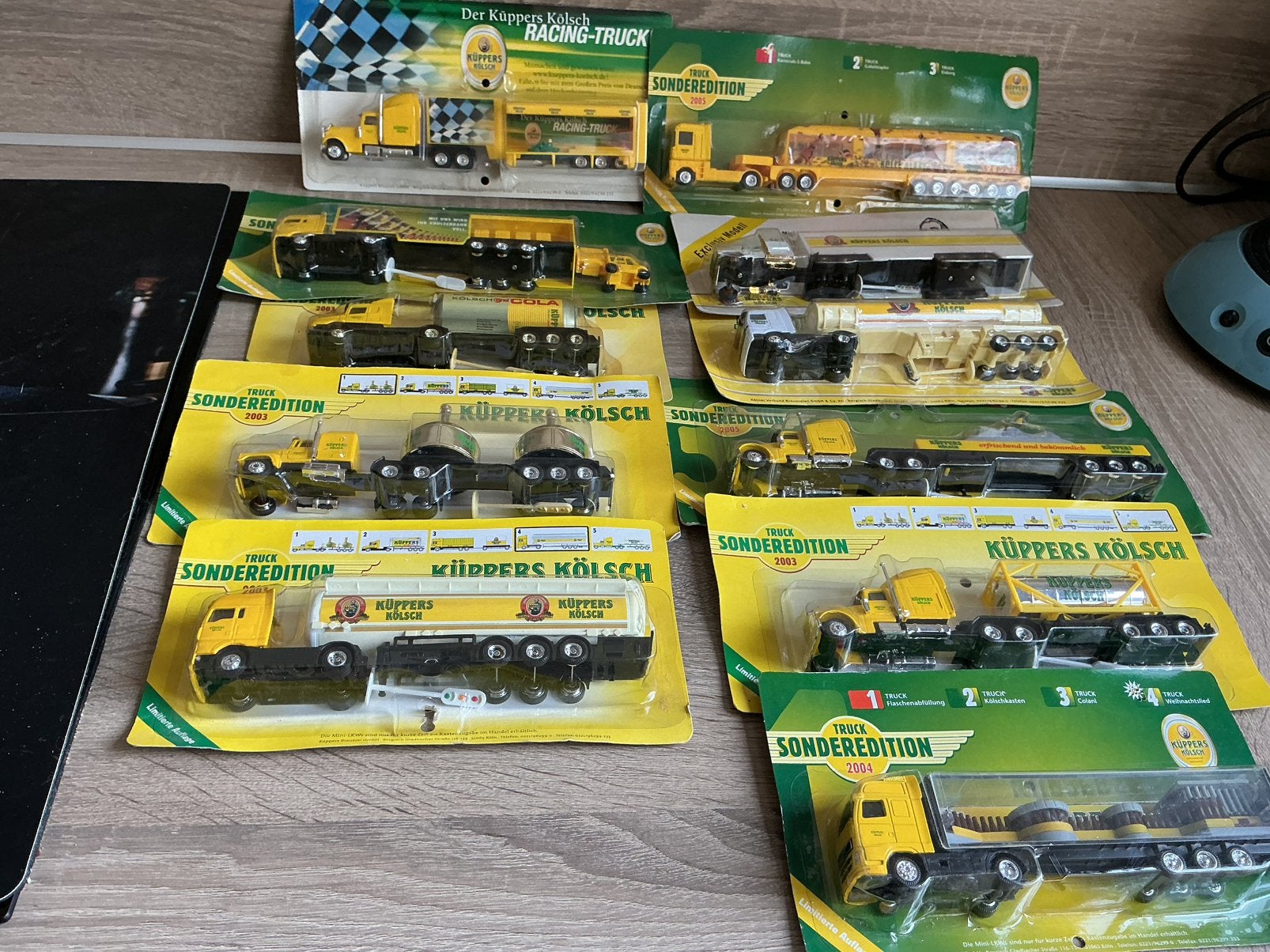 Bierreclame vrachtwagens, Hobby en Vrije tijd, Modelauto's | 1:87, Ophalen of Verzenden, Zo goed als nieuw, Bus of Vrachtwagen