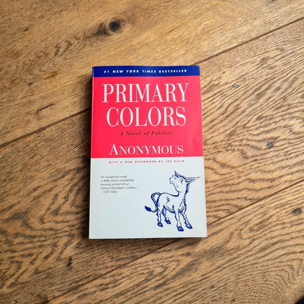Primary Colors: A Novel of Politics, Boeken, Gelezen, Ophalen of Verzenden, Joe Klein, Amerika