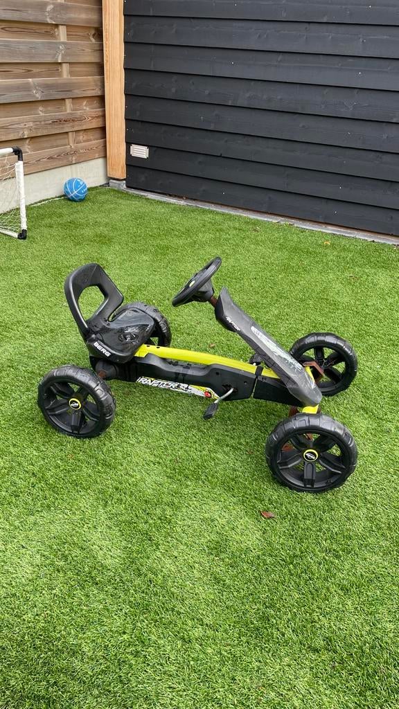 BERG Reppy Raptor Skelter - Zwart/Groen - 2,5 tot 6 jaar, Ophalen, Zo goed als nieuw, Berg