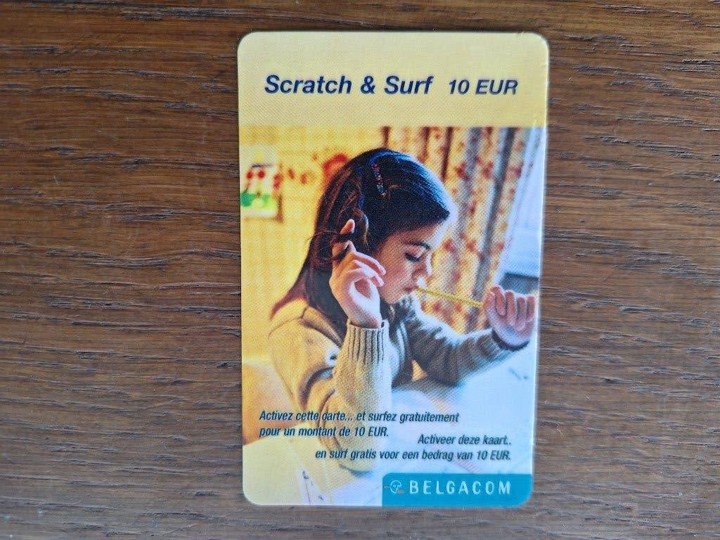 MINT internetkaart Belgacom België 10 euro, Verzamelen, Ophalen of Verzenden