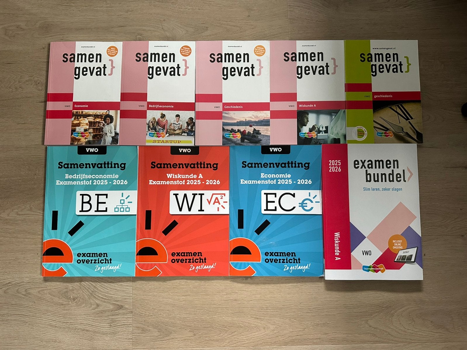 Samengevat/Examenoverzicht boeken VWO, Boeken, Ophalen of Verzenden, Zo goed als nieuw, VWO, Economie