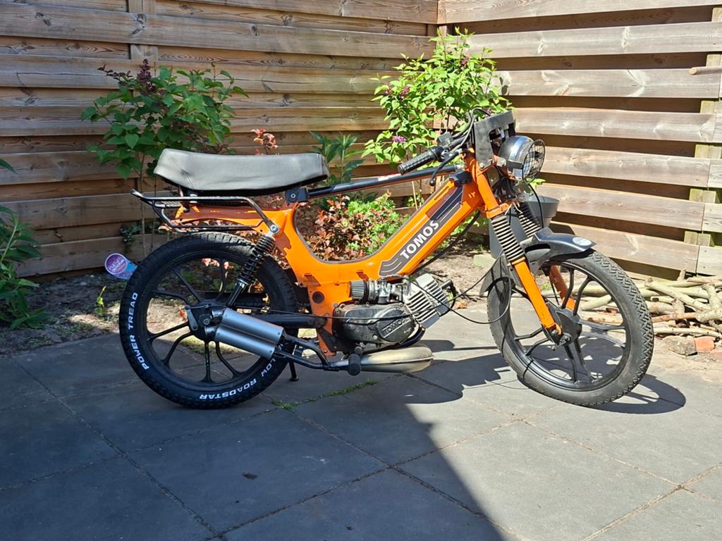 Tomos A35, 65cc, Ophalen, Zo goed als nieuw, Uitlaat, Tomos
