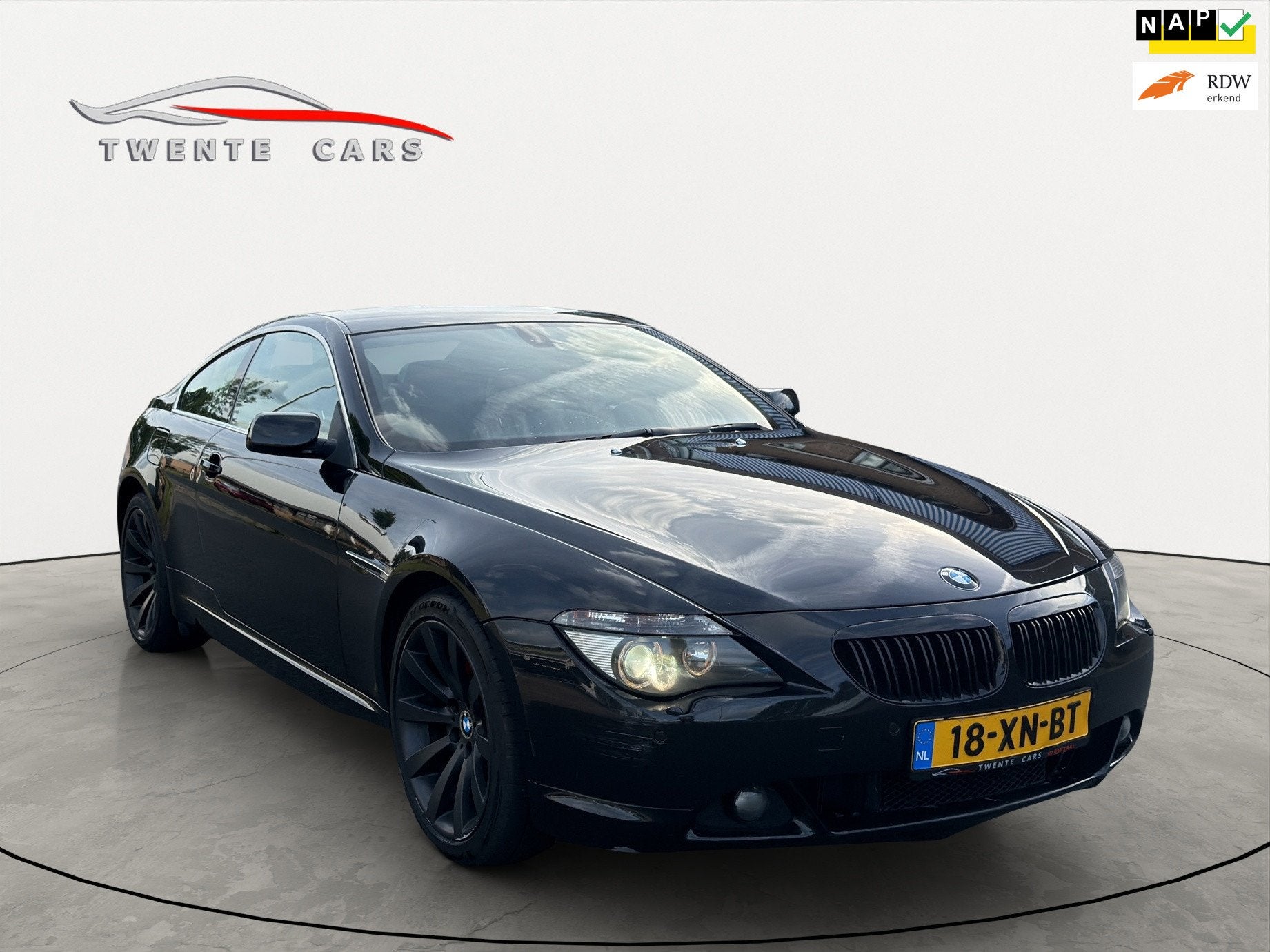 BMW 6-serie 630i High Executive | Xenon | Carplay | Memory |, Auto's, Automaat, Achterwielaandrijving, Gebruikt, Zwart