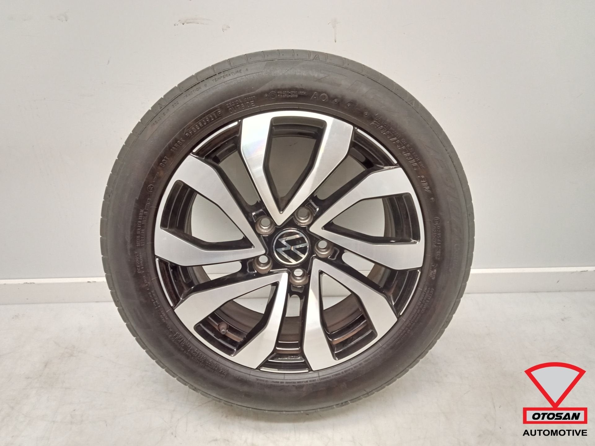 VW Golf 8 Velg Galway Origineel + band 5H0601025AC 5x112