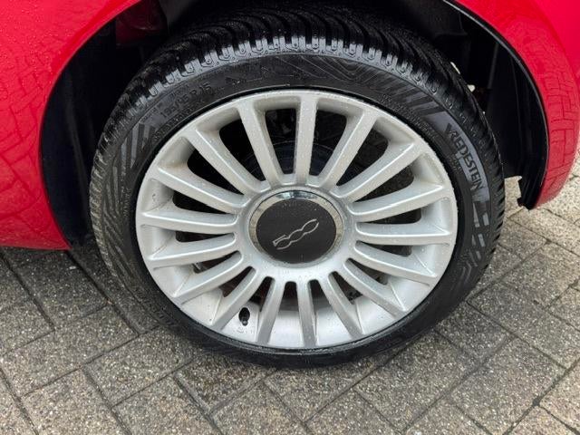 Fiat 500 0.9 TwinAir Lounge *pano *airco *leder *lichtm. *NL, Voorwielaandrijving, Euro 5, 86 pk, Gebruikt