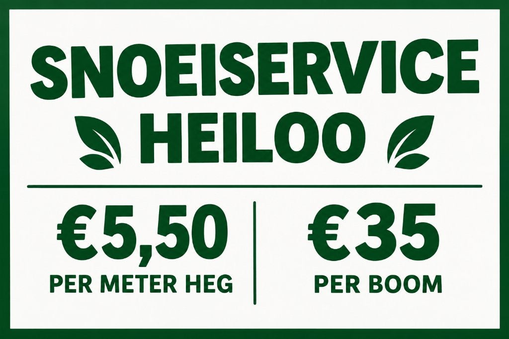 Tuinman heggen en bomen snoeien | Heiloo & omstreken, Tuinonderhoud of Snoeiwerk