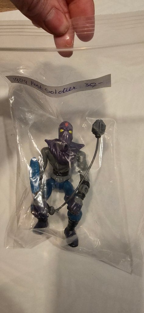 Vintage Teenage Mutant Ninja Turtles Foot Soldier, Ophalen of Verzenden