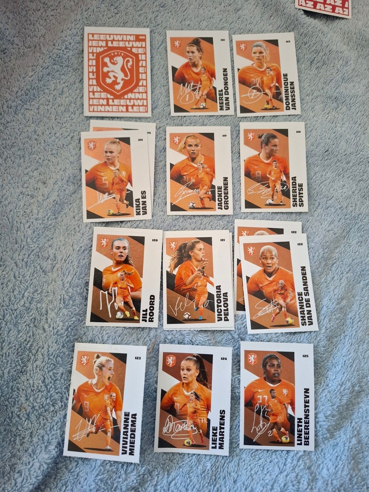 12 Oranje dames, Ophalen of Verzenden, Nieuw, Overige binnenlandse clubs, Poster, Plaatje of Sticker