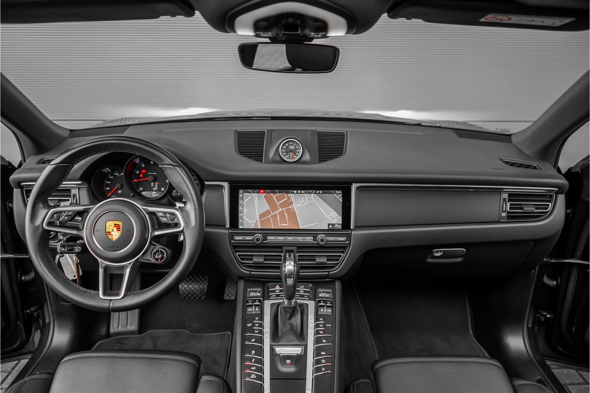 Porsche Macan 2.0 Pano Sport Chrono ACC Luchtv Bose 21", Auto's, Automaat, 12 maanden, Bedrijf, Vierwielaandrijving