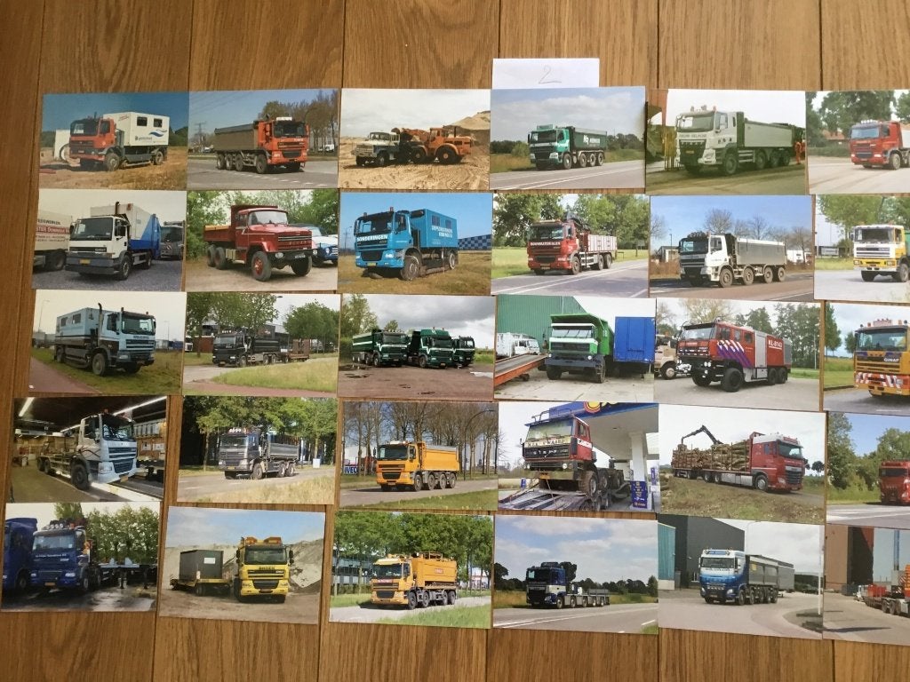Te koop foto,s GINAF trucks, Verzenden, 1980 tot heden, Nieuw, Overige onderwerpen