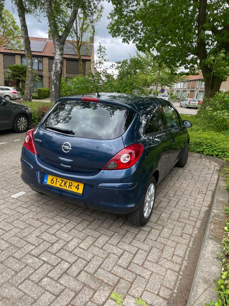 Opel Corsa 1.2 16V LPG 3D 2012 Blauw, Auto's, Opel, Particulier, Corsa, Airconditioning, Centrale vergrendeling, Cruise Control