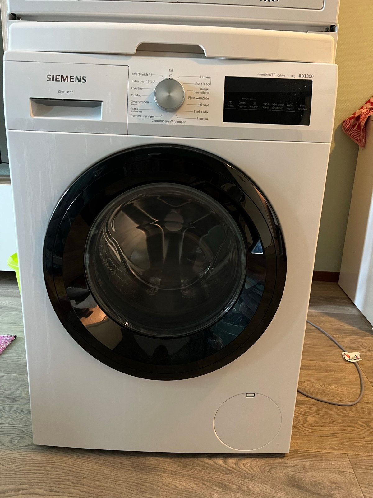 Siemens iQ300 Wasmachine en Droger Set - Zo goed als nieuw, Witgoed en Apparatuur, 6 tot 8 kg, Ophalen of Verzenden, Zo goed als nieuw