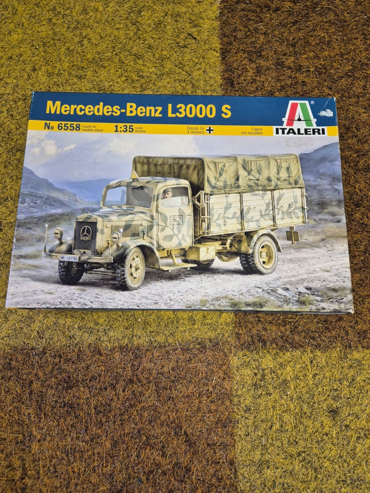 Italeri 6558 Mercedes-Benz L3000 S, Italeri, 1:32 tot 1:50, Nieuw, Ophalen of Verzenden