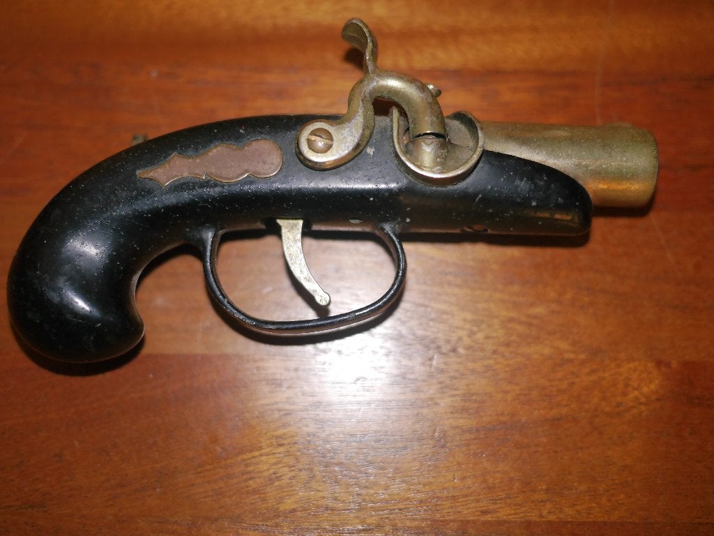 pistool, vuistvuurwapen, zware kwalitijd, aansteker, Verzamelen, Ophalen of Verzenden, Overige soorten, Nederland, Overige typen