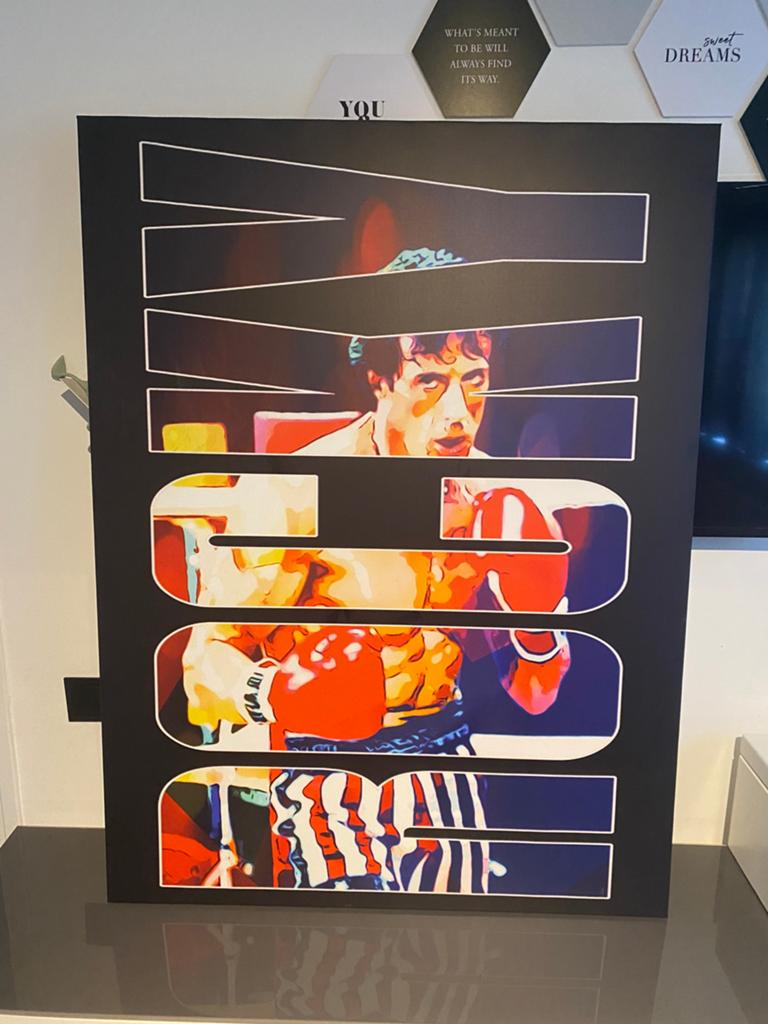Rocky, Ophalen, Zo goed als nieuw, Schilderij