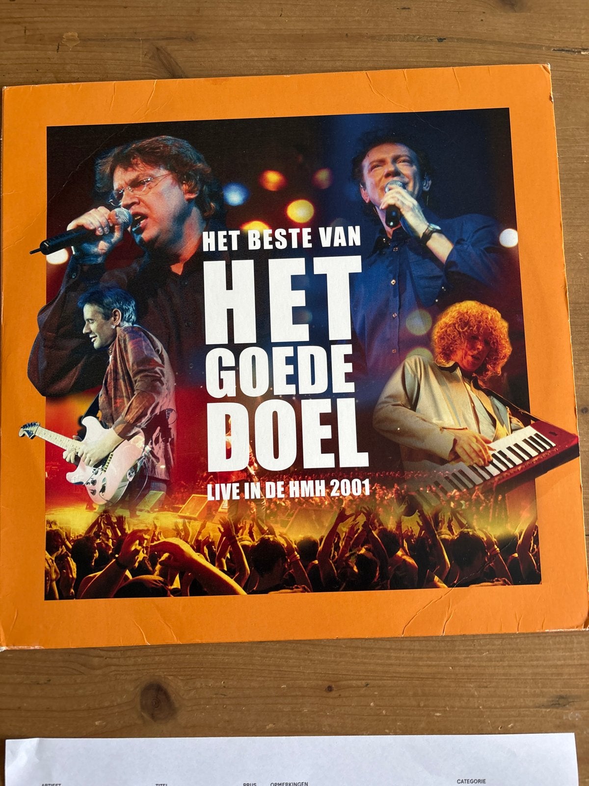 Het Beste Van Het Goede Doel - Live in de HMH 2001 LP, LP, Gebruikt, Originele persing, Ophalen of Verzenden
