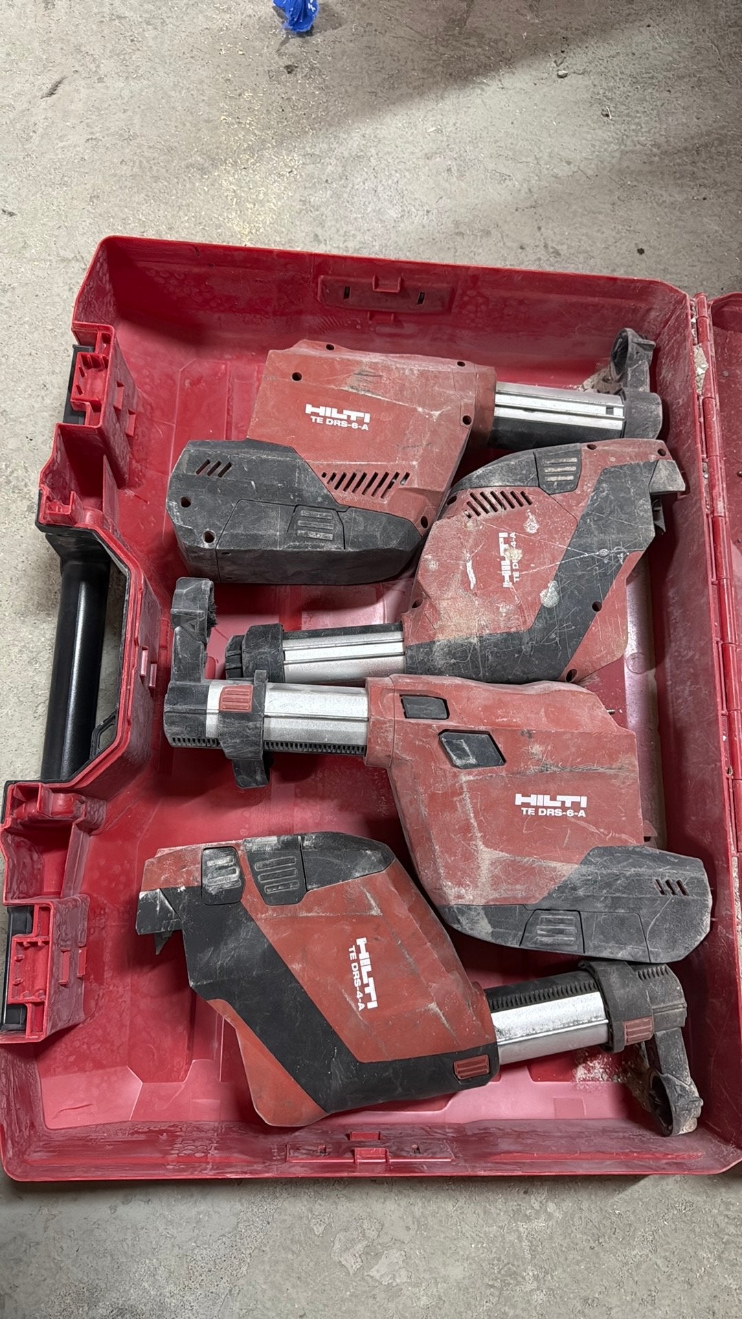 Stofzuiger Hilti TE DRS 6 A Leeg Hilti Gereedschapskoffers, Ophalen of Verzenden, Gebruikt, Gereedschapsopslag, Hilti