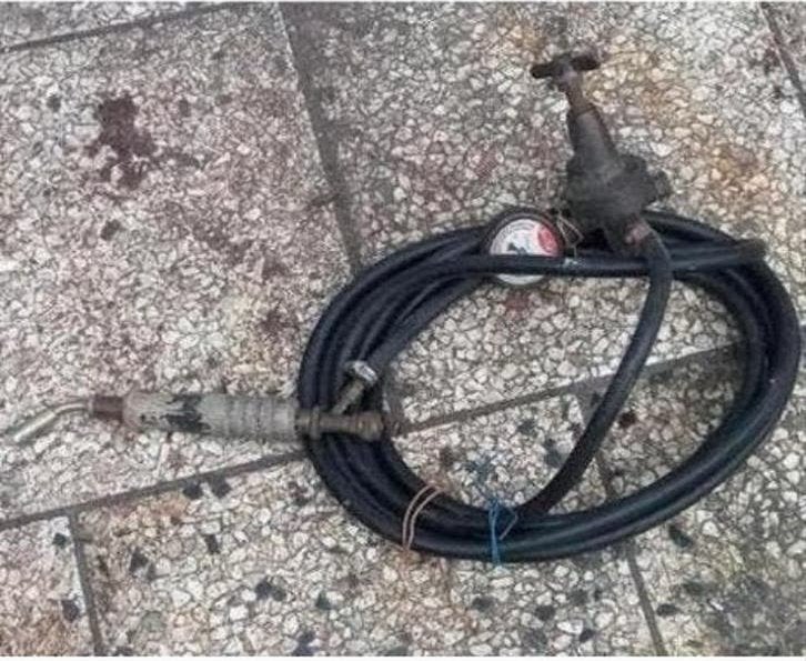 Gasbrander met drukregelaar en slang, Ophalen of Verzenden, Gebruikt, Overige typen, Overige merken