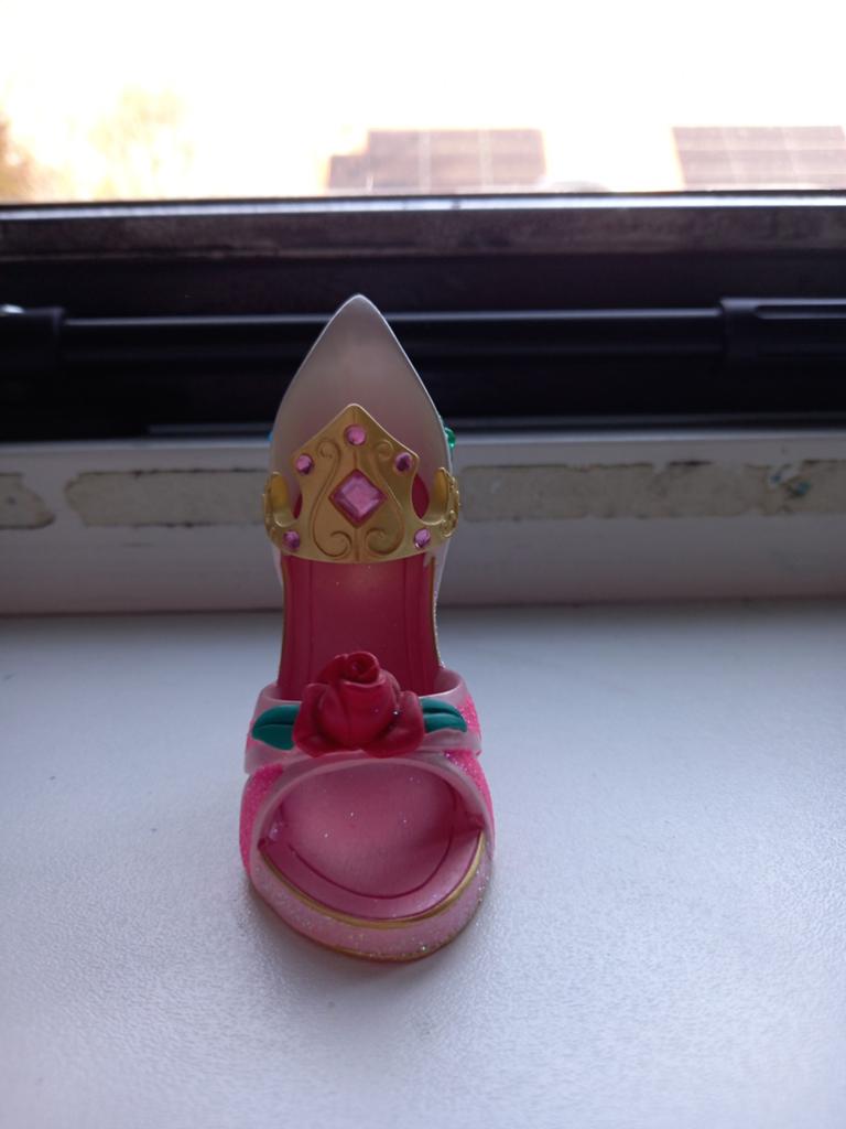Disney schoen ornament Sleeping Beauty, Aurora, roze, Ophalen of Verzenden, Sneeuwwitje of Doornroosje, Zo goed als nieuw, Beeldje of Figuurtje