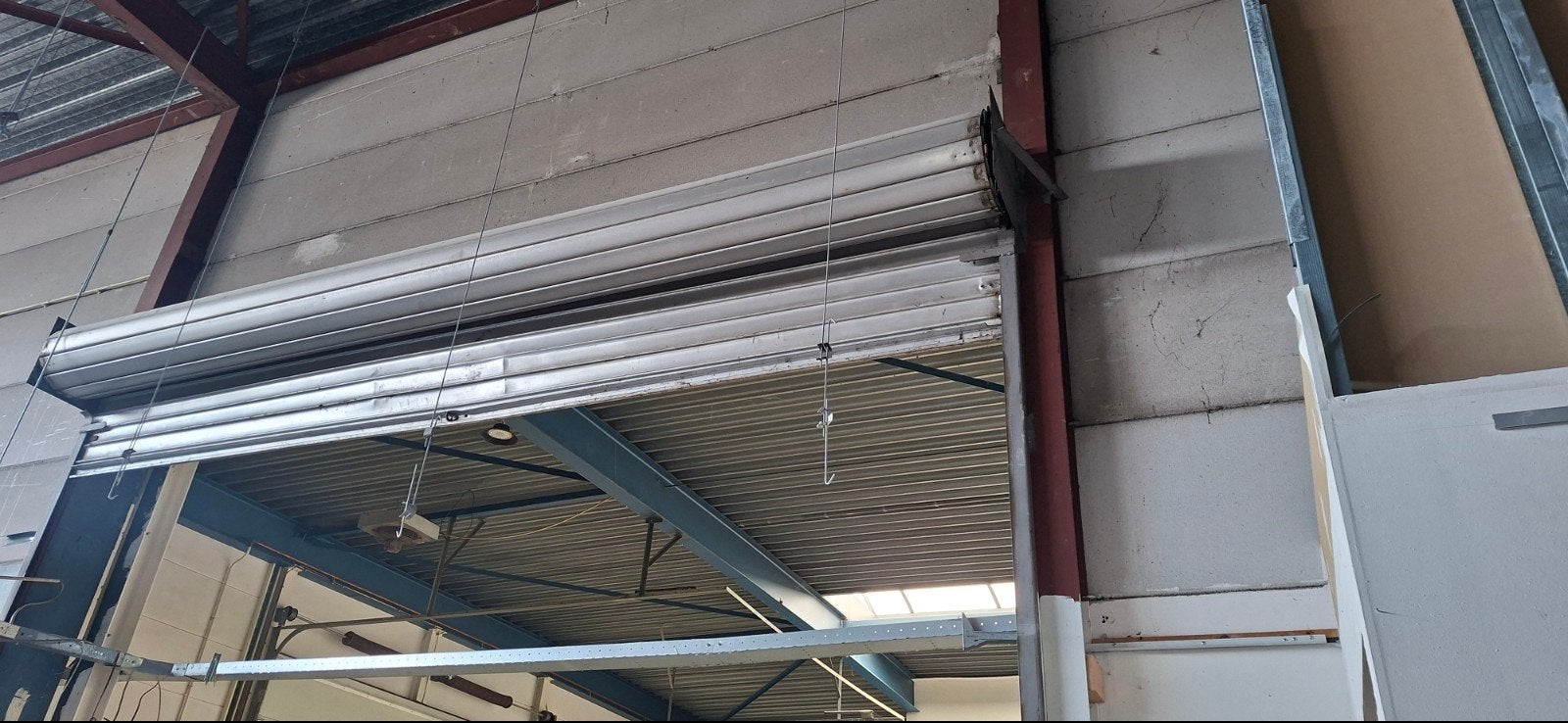 Roldeur aluminium, Ophalen, Carport