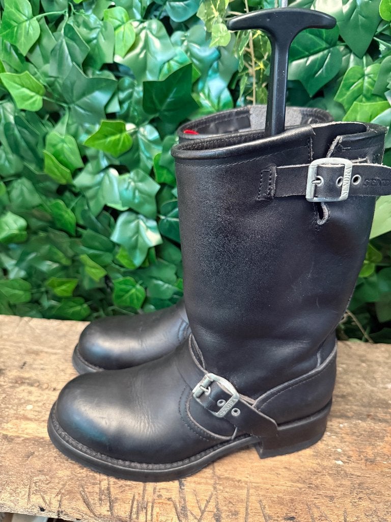 Bijna Nieuwe biker boots van Sendra maat 42, Sendra, Zwart, Boots, Nieuw