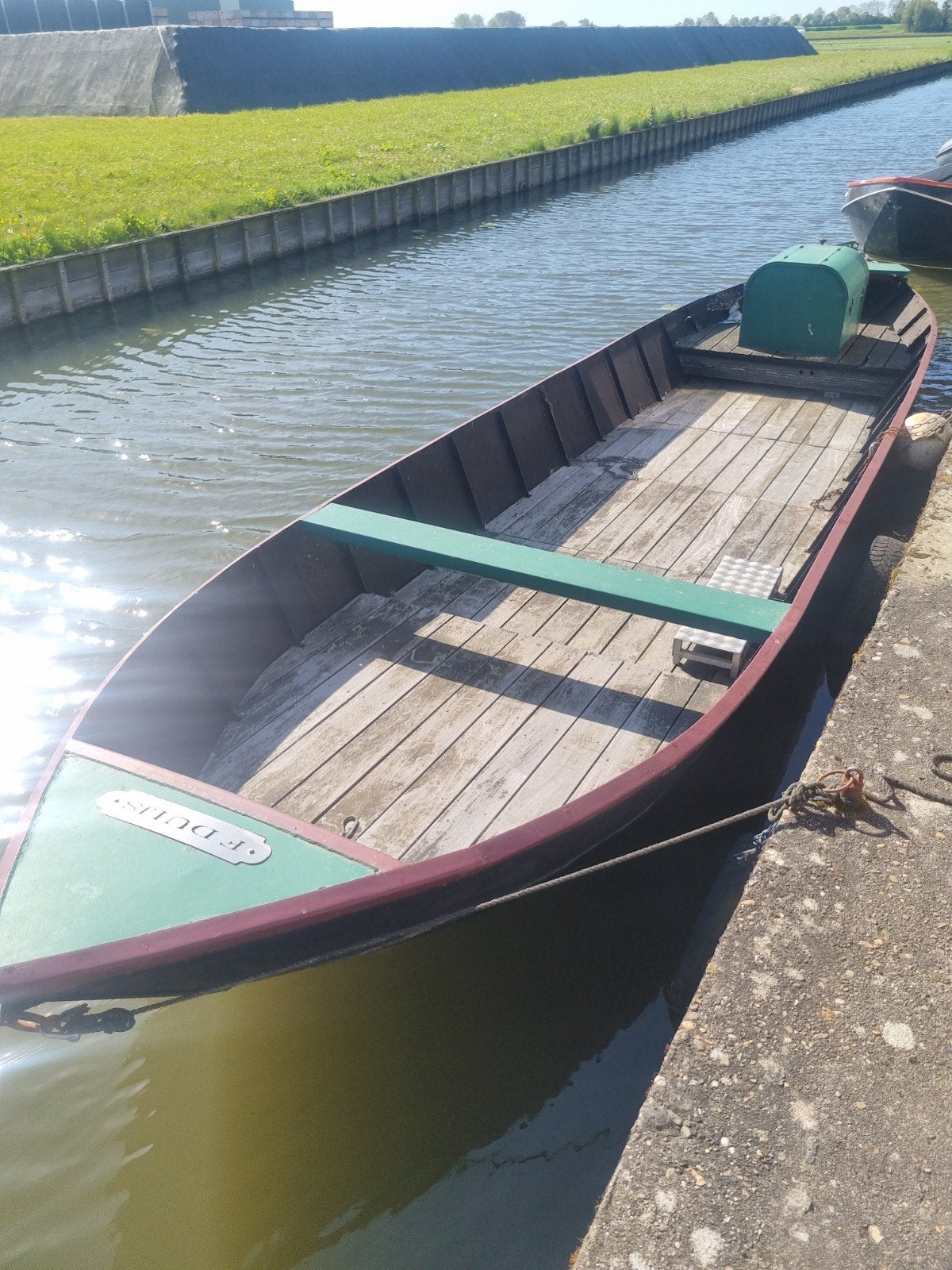 Langerdijker tuindersvlet, Ophalen