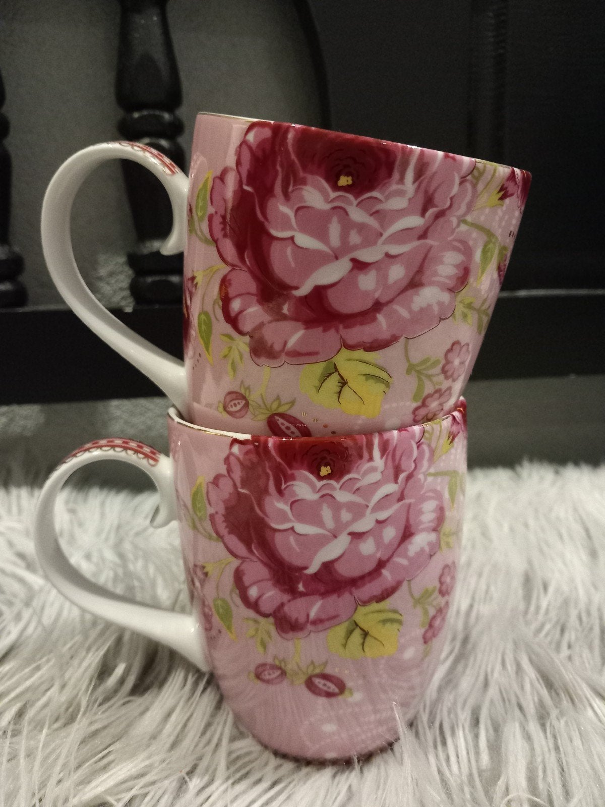 pip studio mokken groot big flower collectie, Ophalen of Verzenden, Porselein, Overige stijlen, Kop(pen) en/of Schotel(s)