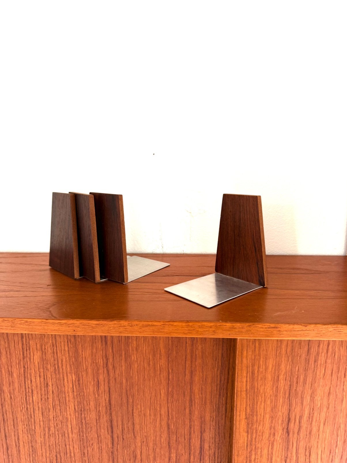 4x vintage Palissander boekensteunen, Kai Kristiansen ‘60