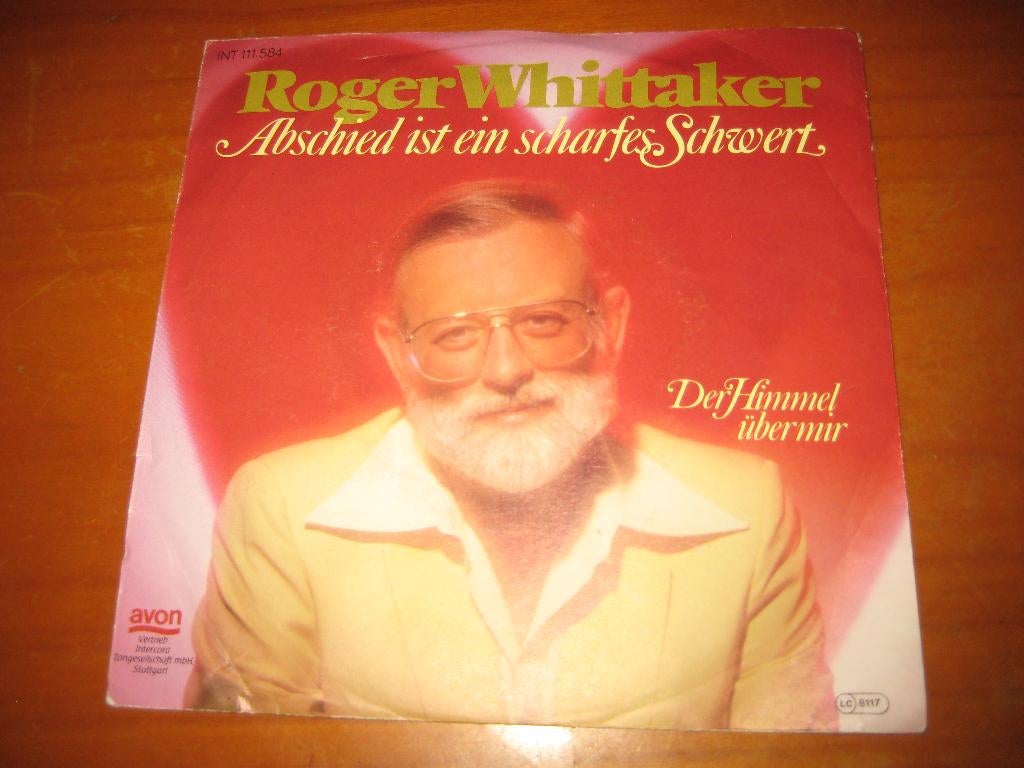 Roger Whittaker: Abschied ist ein scharfes Schwert, Ophalen of Verzenden, Zo goed als nieuw, Pop, Single