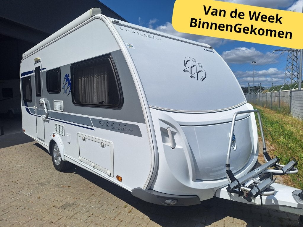 Knaus Sudwind Silver Selection 500 EU - Mover - Luiffel, Caravans en Kamperen, Caravans, Particulier, tot en met 4, 1000 - 1250 kg