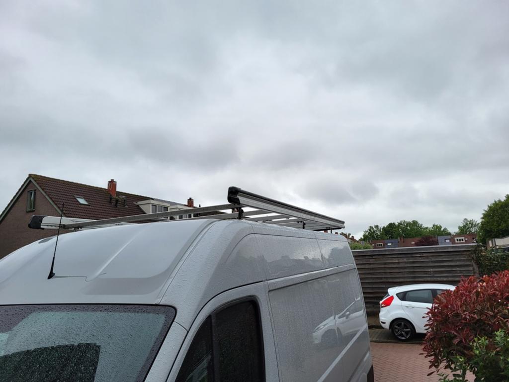Q-Top imperiaal voor bestelwagen, Ophalen