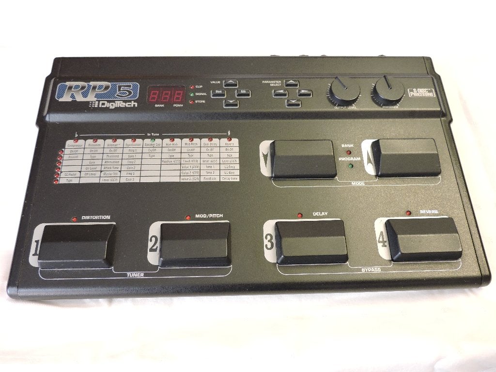 DigiTech RP-5, Ophalen of Verzenden, Zo goed als nieuw, Multi-effect