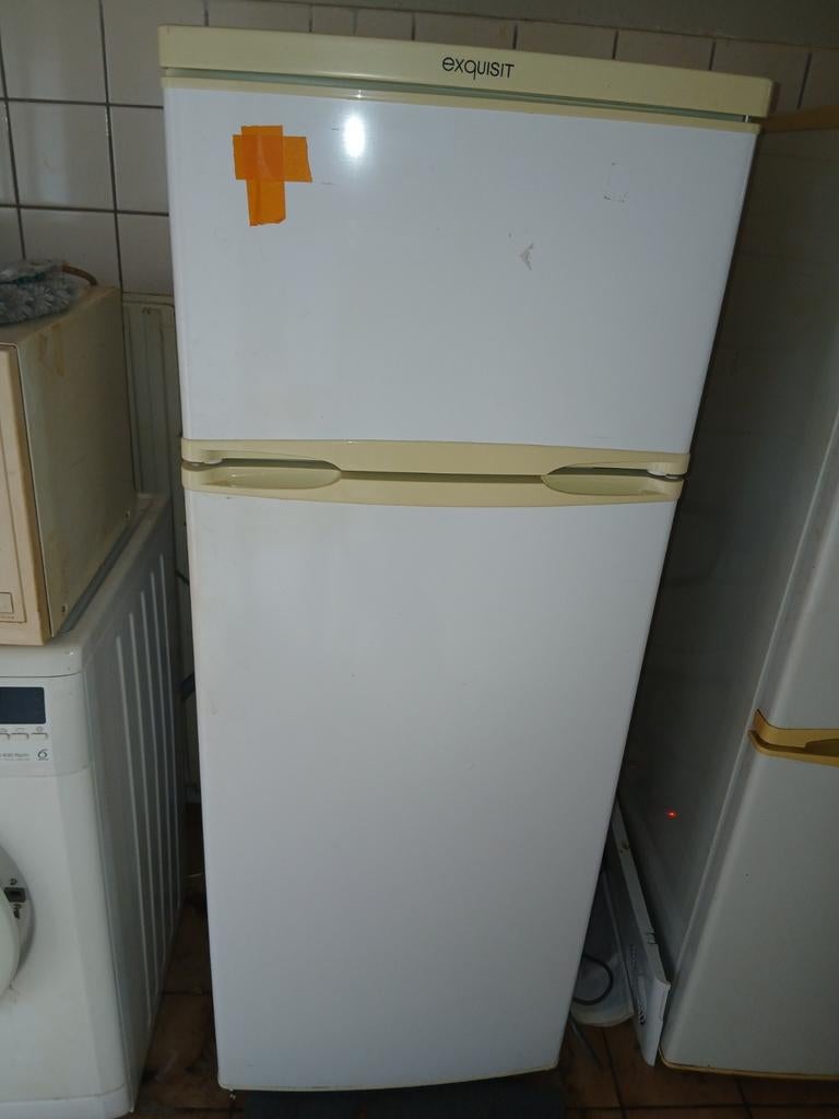 Koelkast met vriesvak - Exquisit, Ophalen, Gebruikt, 100 tot 150 liter, 140 tot 160 cm