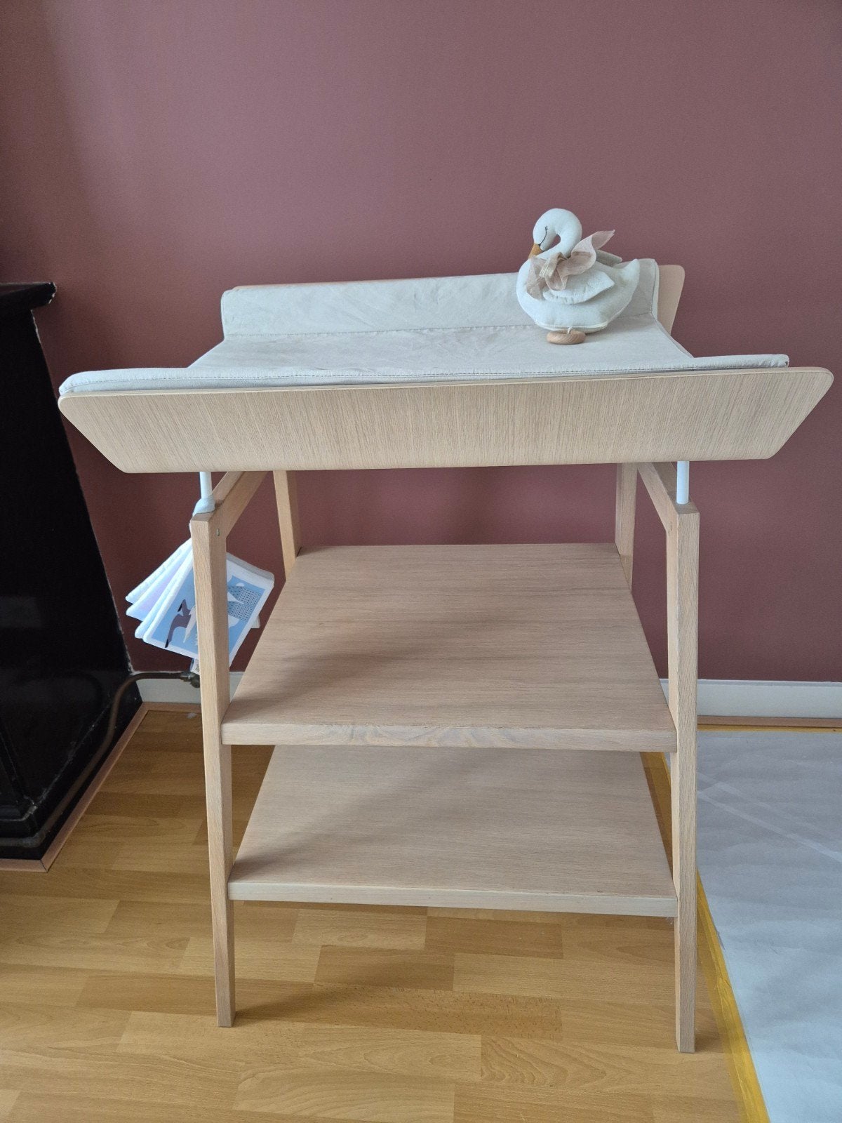 Leander Linea Commode/Verschoontafel - Zo goed als nieuw, Overige merken, Overige typen, Ophalen of Verzenden, Zo goed als nieuw