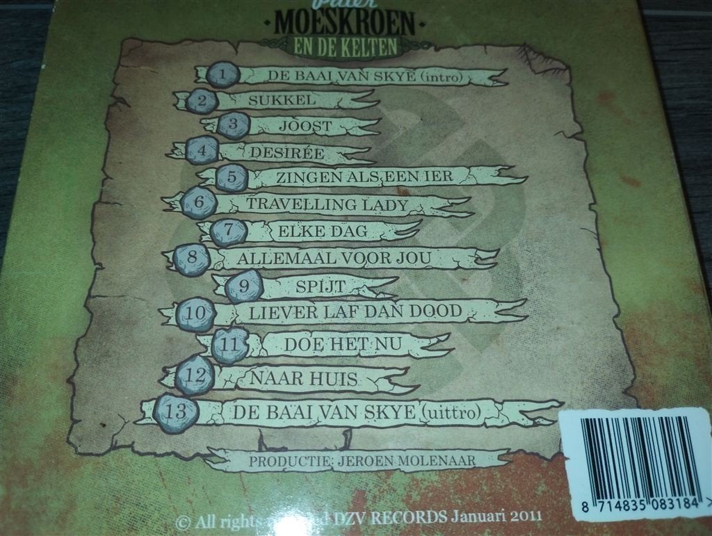 Pater Moeskroen ‎- En De Kelten [Digipack], Ophalen of Verzenden, Zo goed als nieuw, Levenslied of Smartlap