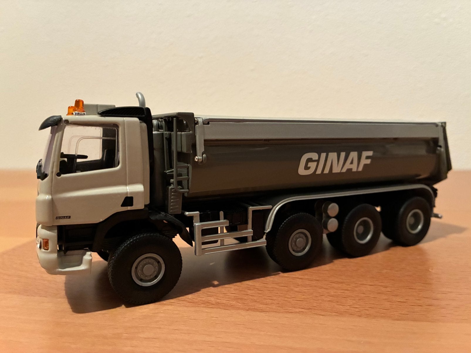 Lion Toys / Tematoys GINAF X 4446 TS, Ophalen of Verzenden, Zo goed als nieuw, Bus of Vrachtwagen, Lion Toys