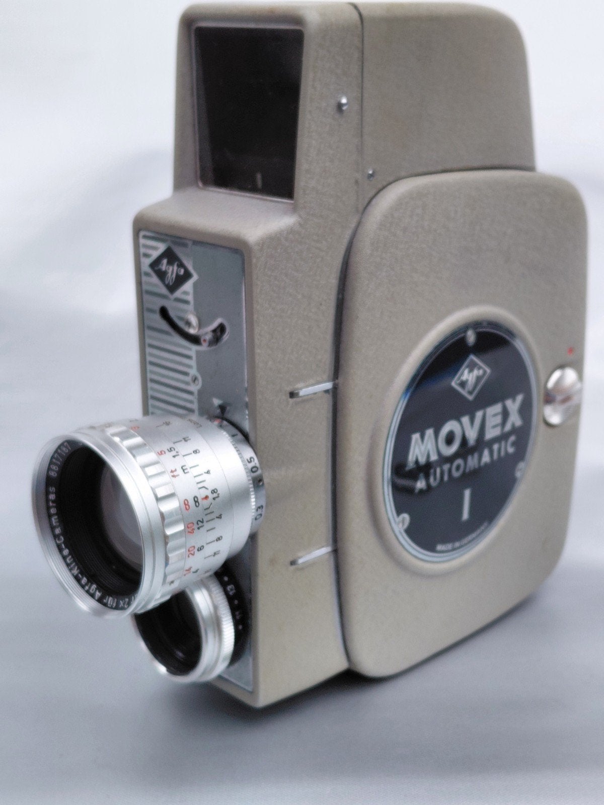 Agfa Movex dubbel 8 mm filmcamera, Verzamelen, Fotografica en Filmapparatuur, Ophalen of Verzenden, 1940 tot 1960, Fototoestel