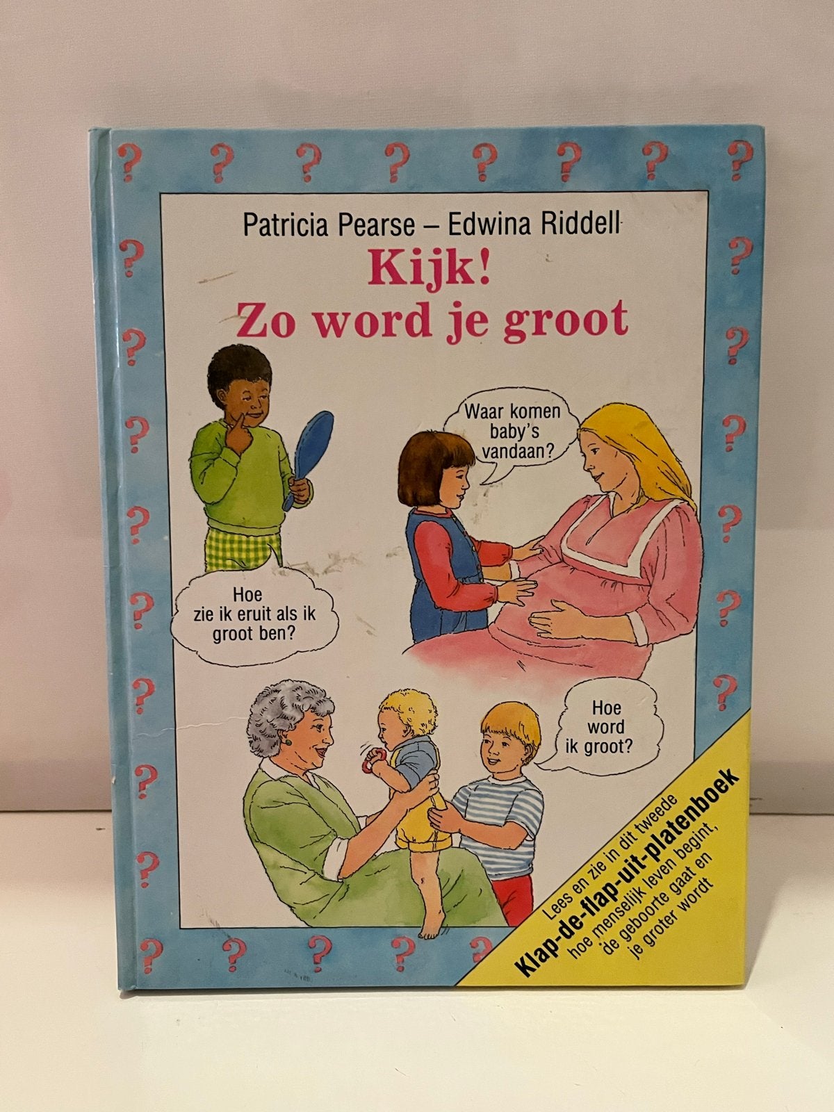 Kijk! Zo word je groot - Klap-de-flap-uit platenboek, Verzenden, Zo goed als nieuw, Zwangerschap en Bevalling