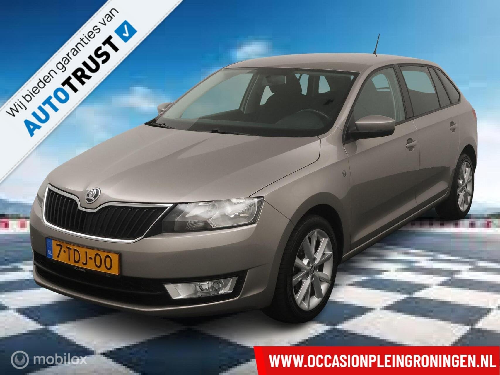 Skoda Rapid 1.2 TSI Greentech Ambition Businessline, Voorwielaandrijving, Euro 5, Gebruikt, Zwart