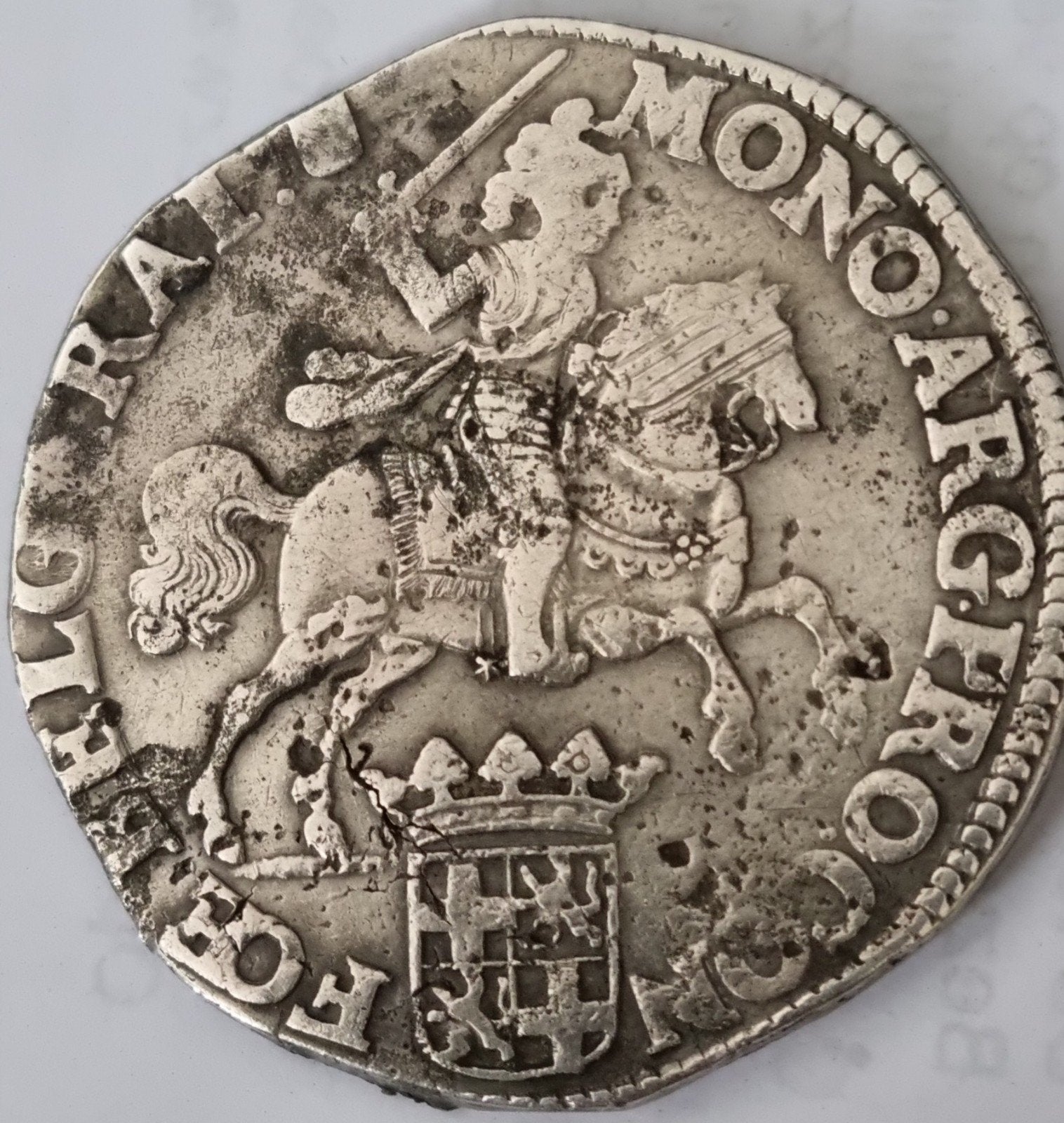 Zilveren Duit  de Republiek der Zeven Verenigde Nederlande, Postzegels en Munten, Vóór koninkrijk, Verzenden, Zilver, Overige waardes