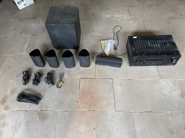 Sony STR-DH700 inclusief 5.1 speakerset Harman Kardon, Ophalen, Zo goed als nieuw, 60 tot 120 watt, Sony