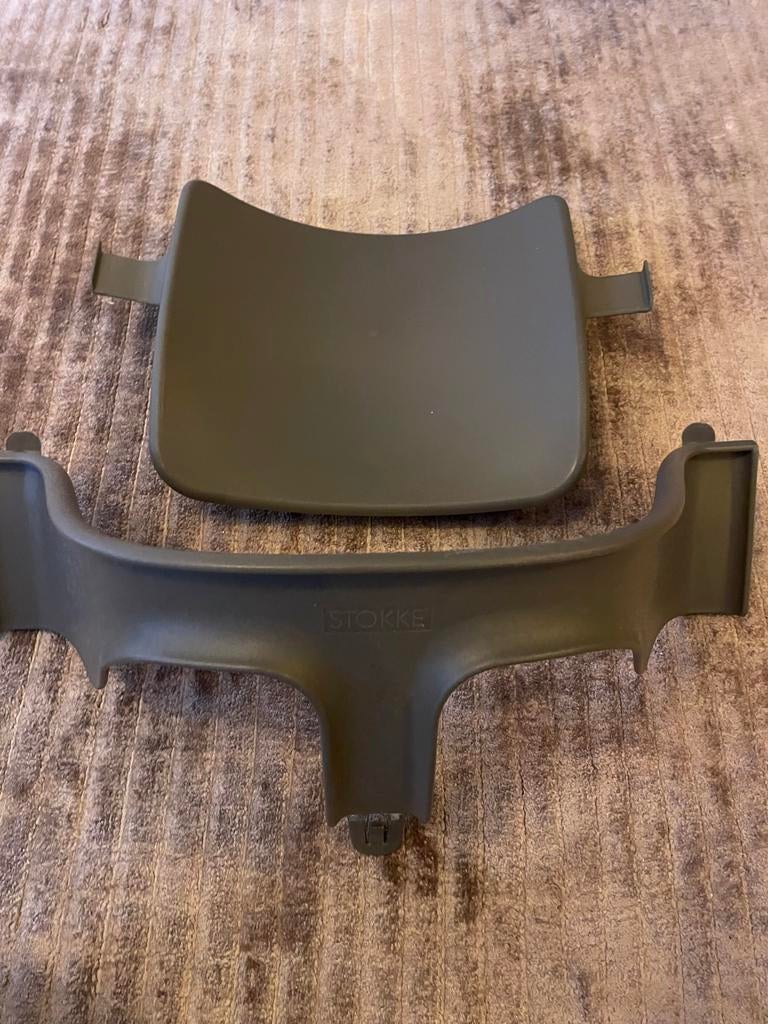 Stokke Tripp Trapp Babyset - Grijs, Ophalen, Zo goed als nieuw, Meegroeistoel, Stoelverkleiner