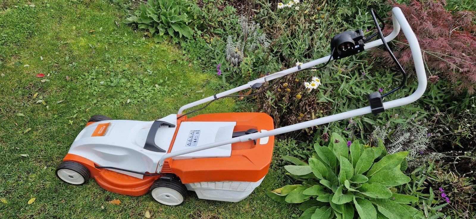 stihl grasmaaier, Tuin en Terras, Ophalen, Gebruikt