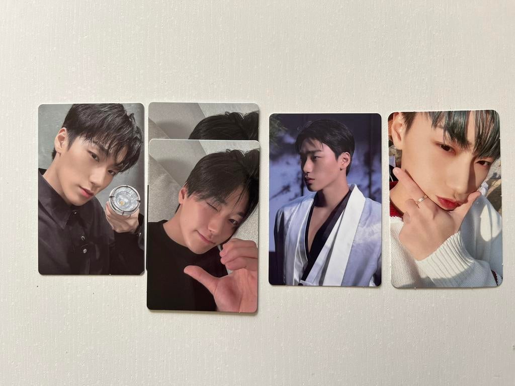San photocards ateez collection, Verzamelen, Muziek, Artiesten en Beroemdheden, Verzenden, Zo goed als nieuw, Foto of Kaart