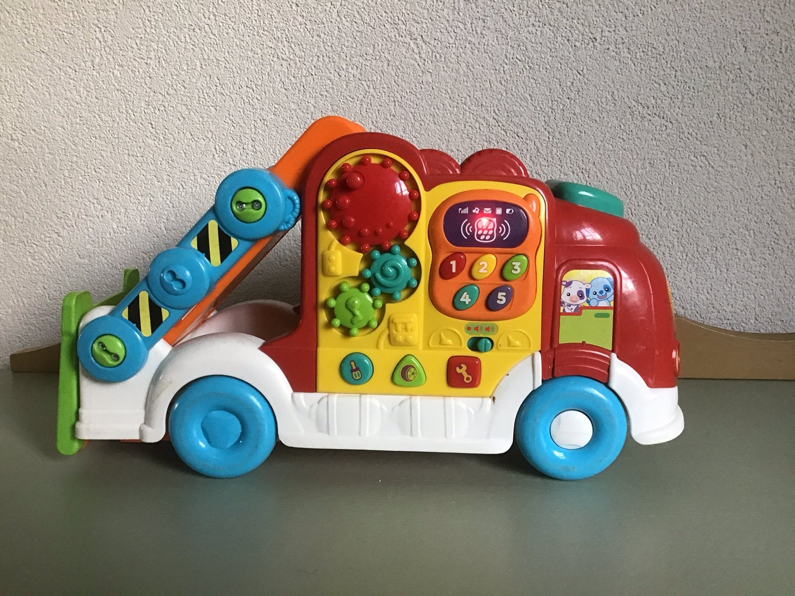 Vtech Takelwagen, Ophalen of Verzenden, Zo goed als nieuw, 6 maanden tot 2 jaar