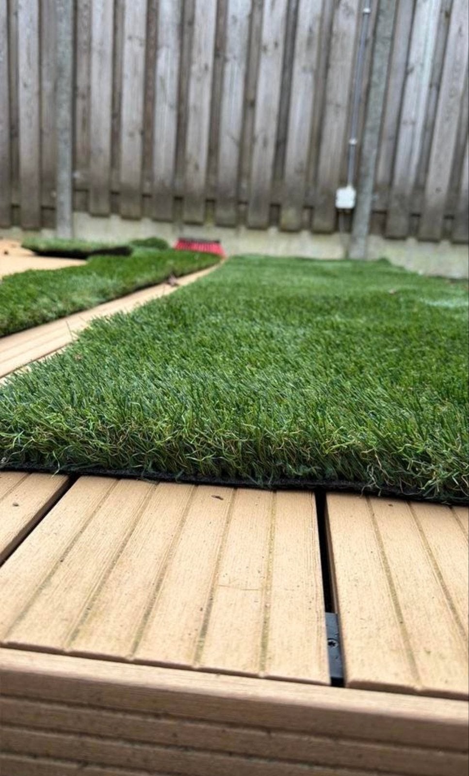 Kunstgras voor tuin of balkon - Diverse maten, Ophalen of Verzenden, Zo goed als nieuw, Minder dan 10 m², Kunstgras